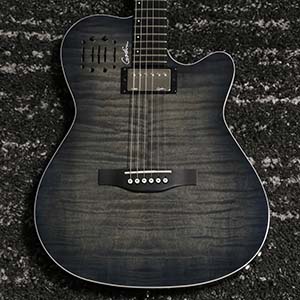 Godin A6 ULTRA (Denim Blue Flame)