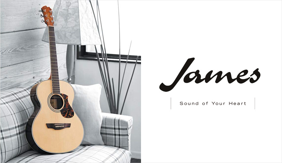 美品 James エレアコ JD600ENAS アコースティックギター
