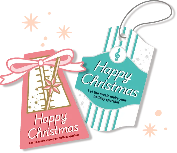 ラッピングタグとシール