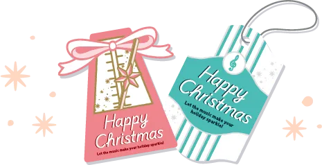 ラッピングタグとシール