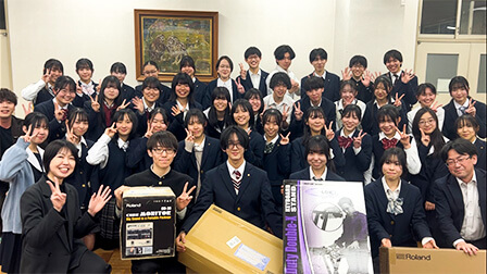 愛知県立明和高等学校への寄贈品