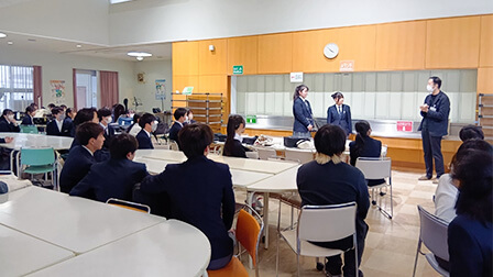 名古屋市立植田中学校への寄贈品