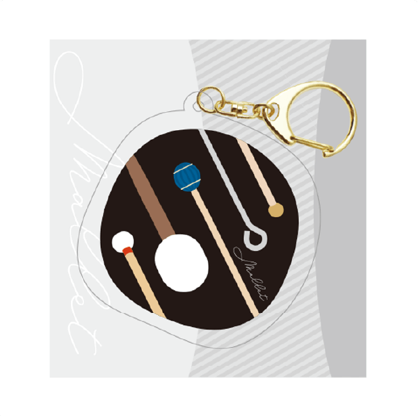 アクリルキーホルダーMallet