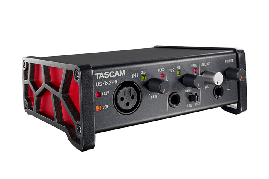 オーディオインターフェース TASCAM US-1x2HR