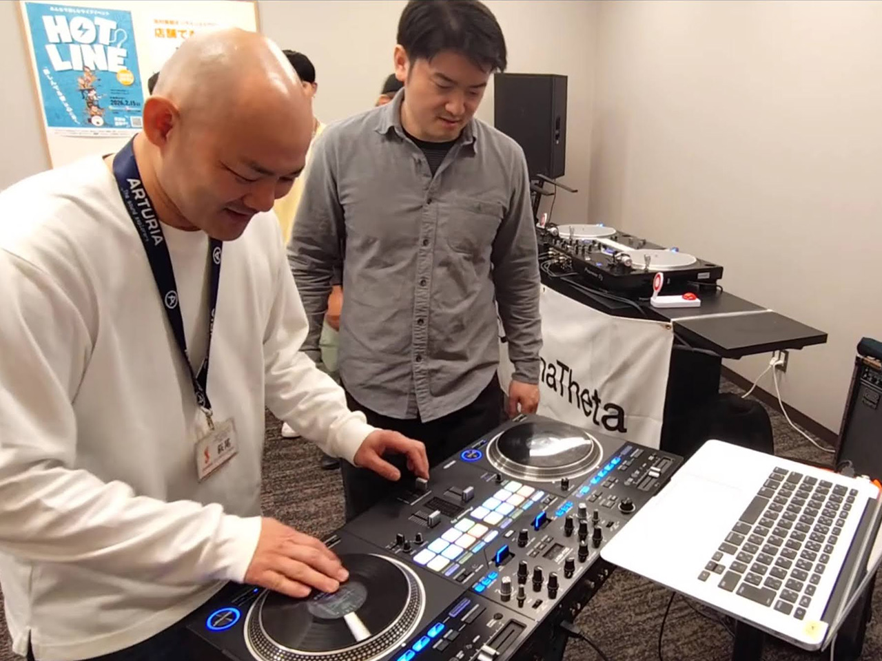 曲をつなぐ「DJ MIX」を体験