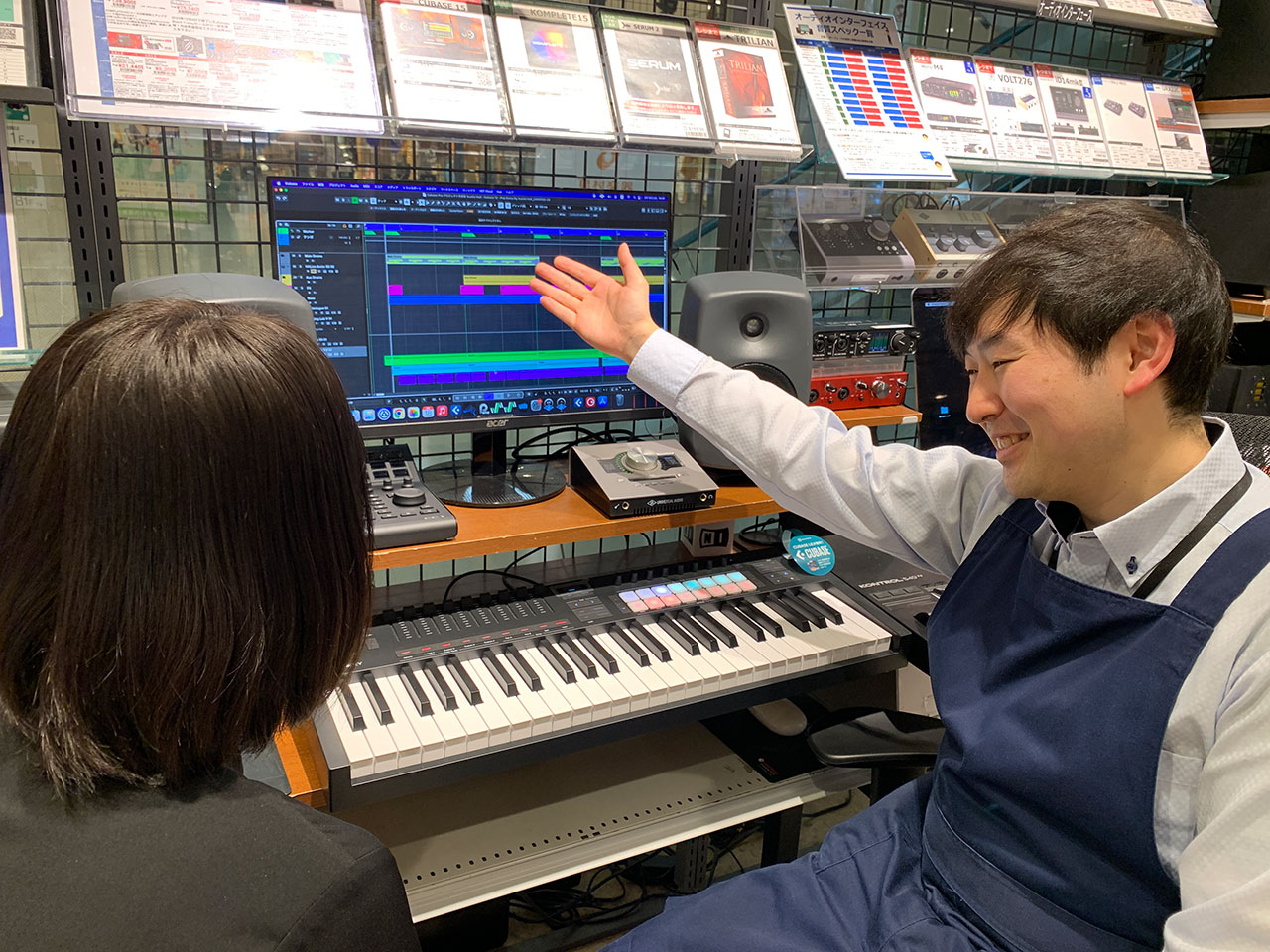 DTMビギナーズクラブの様子