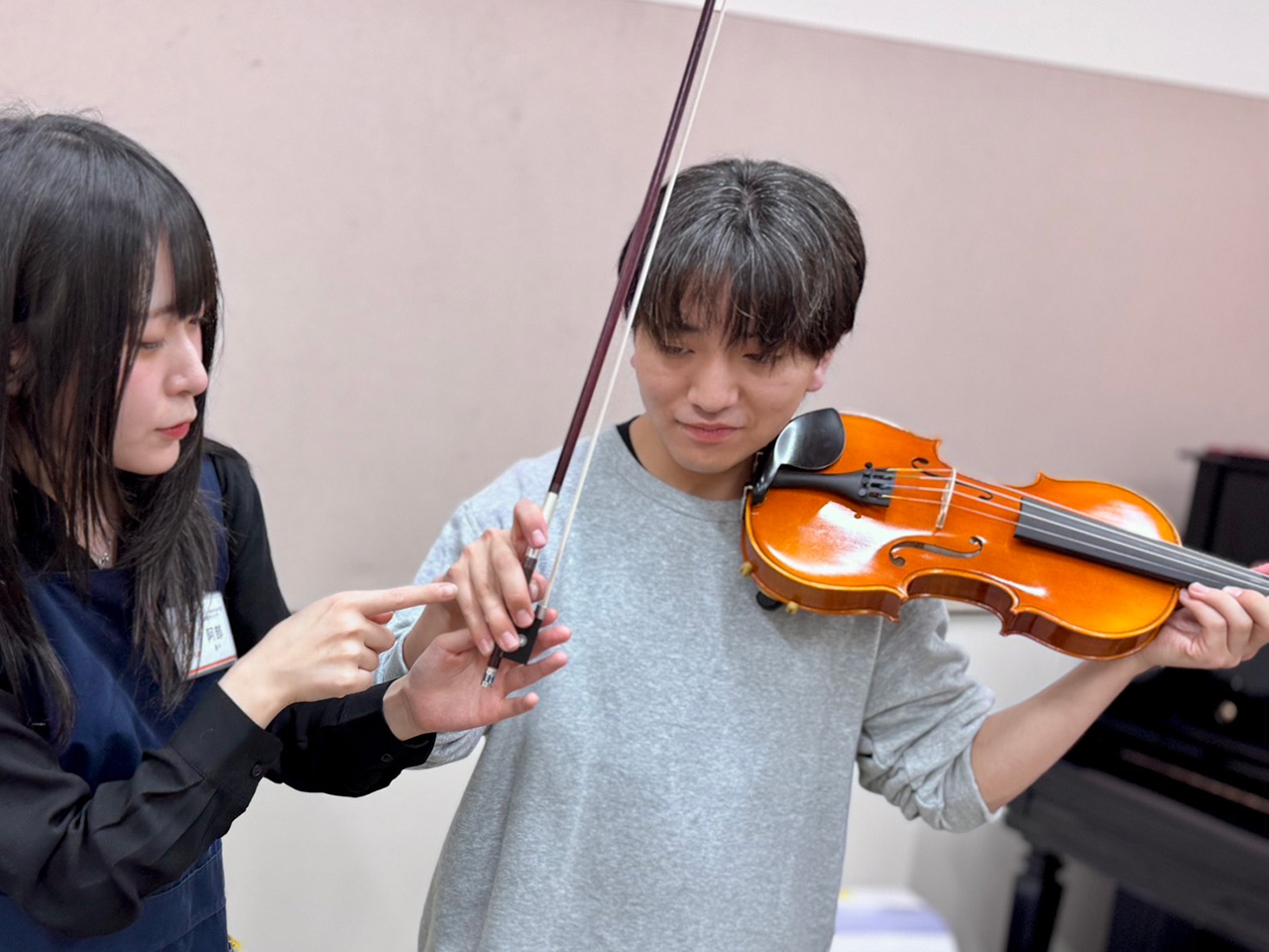 弓の持ち方のコツ