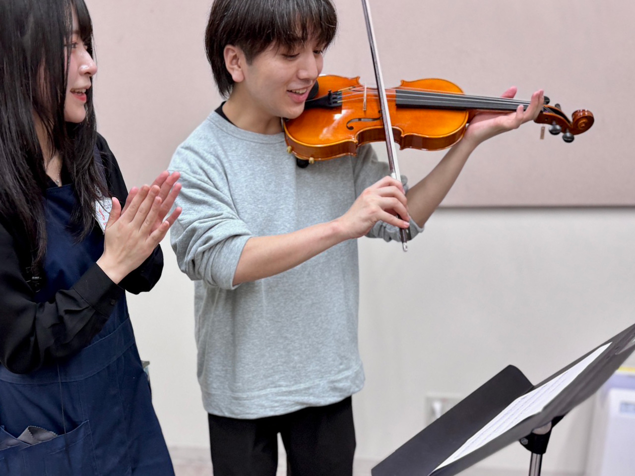 バイオリンの第一歩「きらきら星」にチャレンジ！