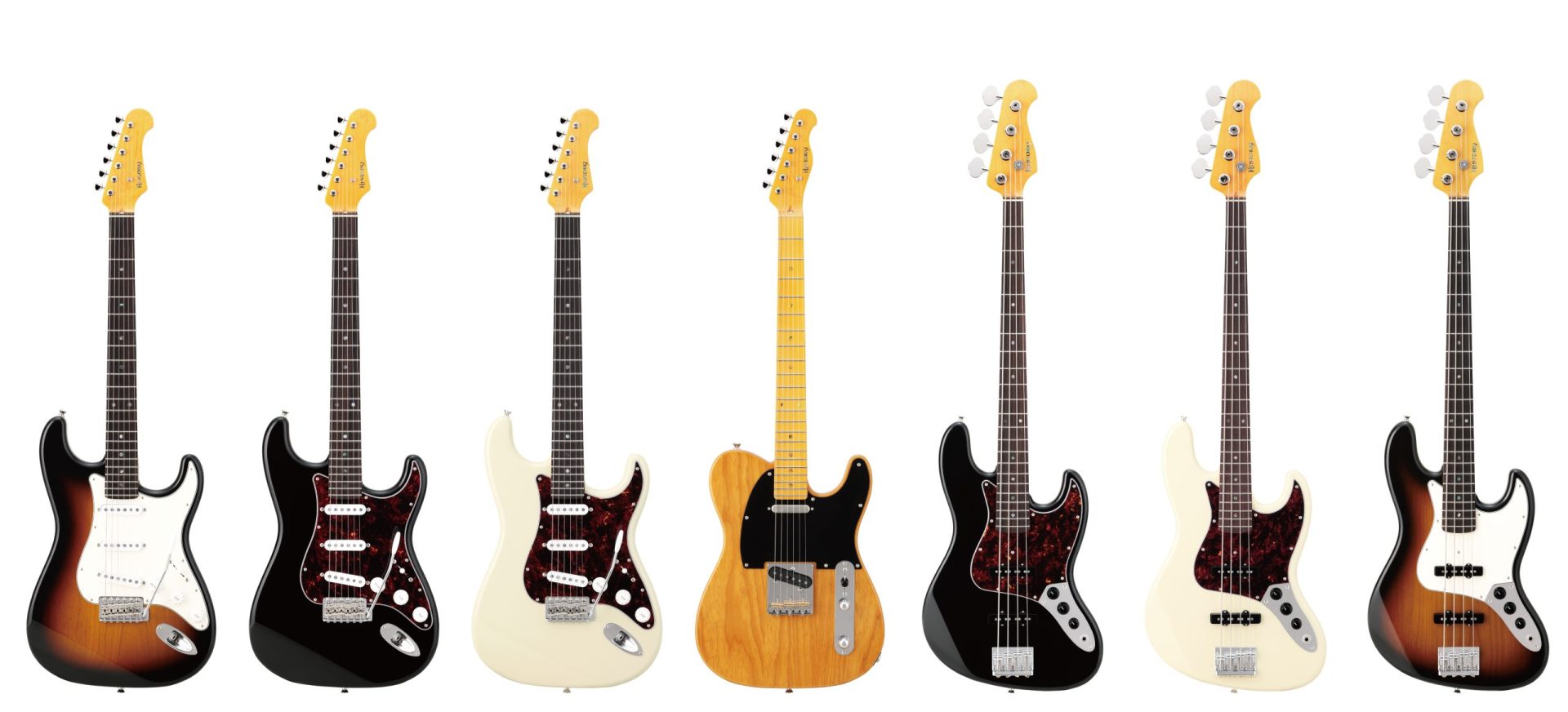 島村楽器、累計販売本数10万本のギター・ベースブランド「HISTORY」より、高水準のサウンド・演奏性の『Advancedシリーズ』を2022年6月24日（金）発表。ヴィンテージトーンを意識した3機種7カラーを全国一斉に発売開始