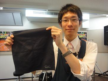 愛用してるスエード・ポリッシングクロス 愛用してるスエード・ポリッシングクロス