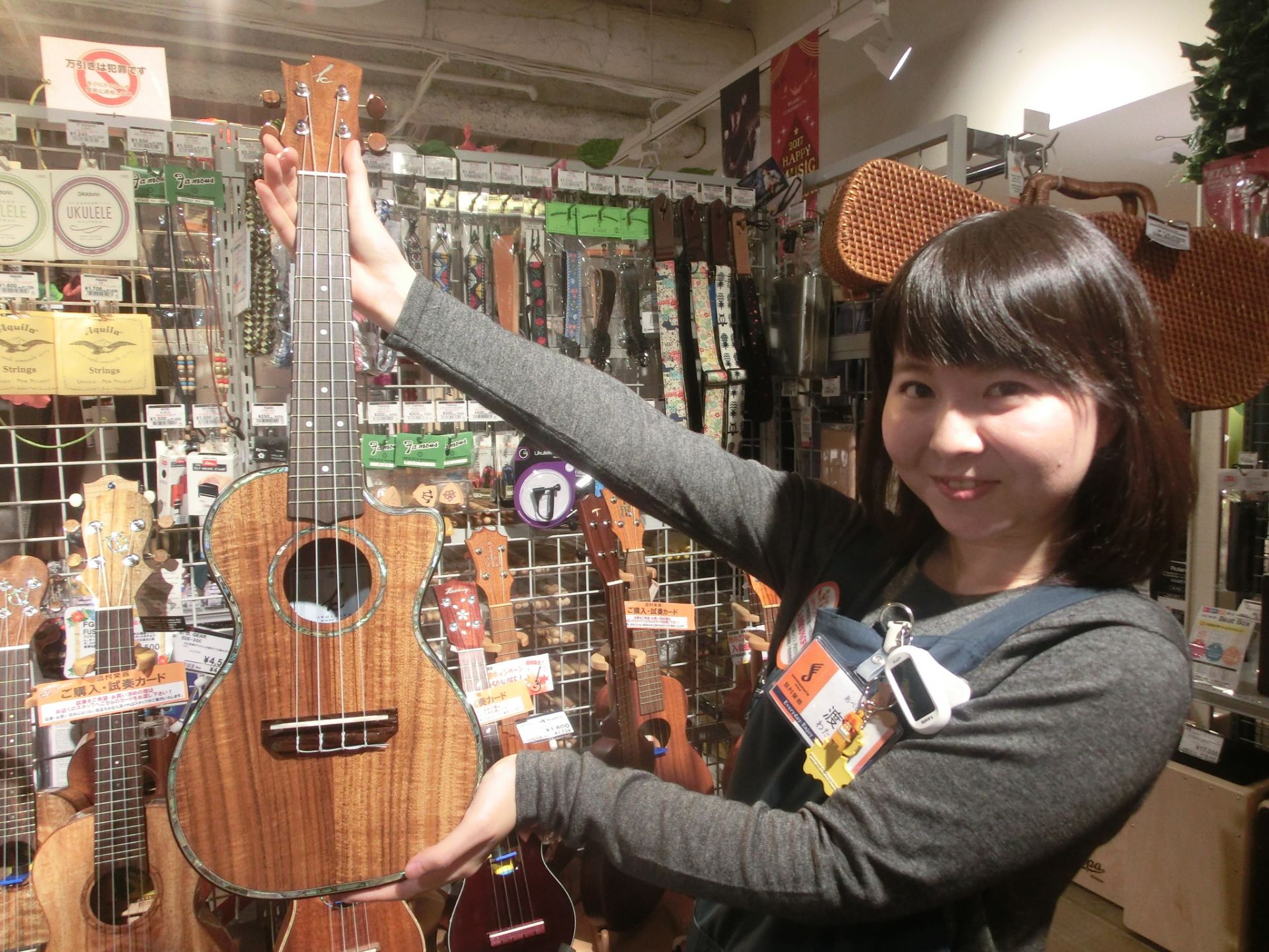 渡辺のウクレレってかわいい Part13 Kウクレレ あべのand店 店舗情報 島村楽器