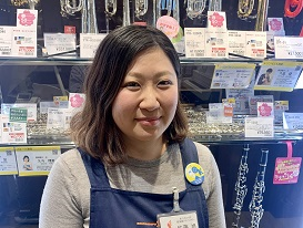スタッフ写真 管楽器(管楽器アドバイザー)・弦楽器・音楽教室 佐藤