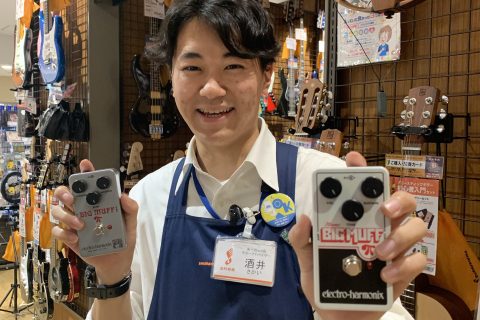 スタッフ写真 エフェクター、ギターアクセサリー、ギターアドバイザー 酒井