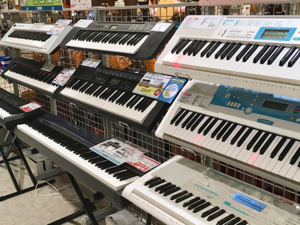 21夏 電子キーボードの選び方 Yamaha Casio Roland 島村楽器 イオンモール船橋店