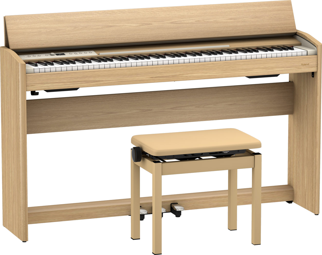 電子ピアノ|新製品|Rolandのコンパクトなエントリーモデル「F701」発売決定