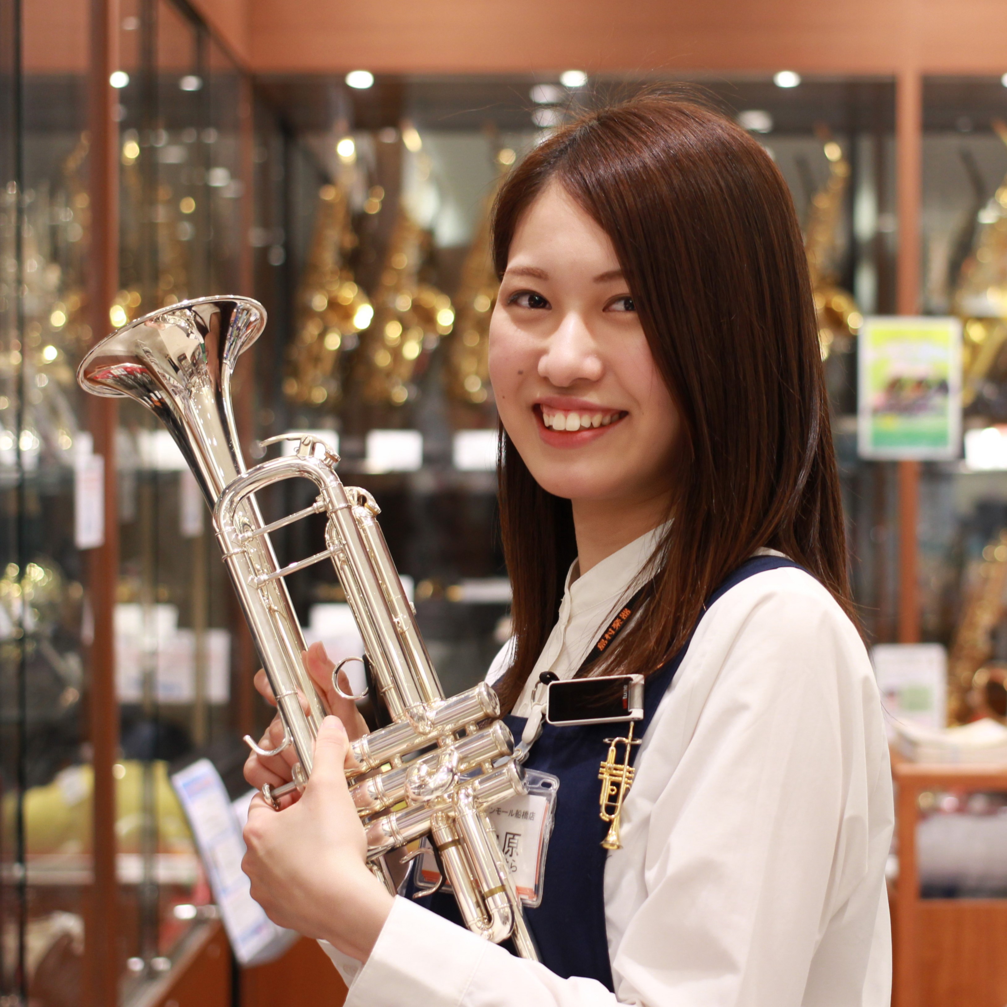 副店長 / 当社認定 管楽器上級アドバイザー中原(なかはら)