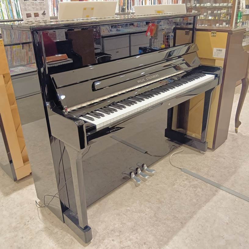 新品アップライトピアノスタインベルグ AT23DCLRB (消音ユニット付)