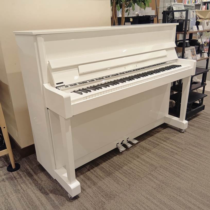 新品アップライトピアノカワイ K114 WH