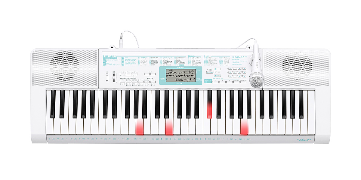 楽器/器材 鍵盤楽器 電子キーボード】プレゼントに！光ナビゲーションキーボードLK-128、LK 