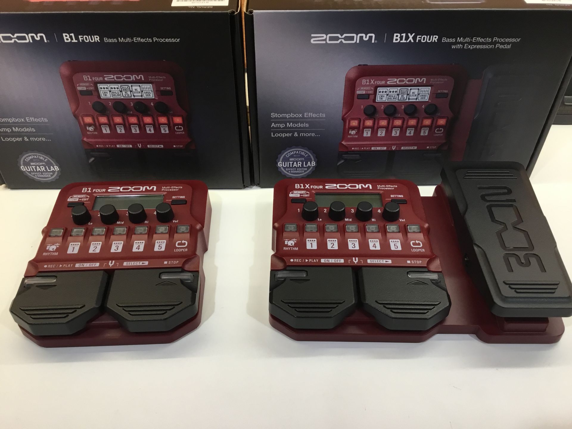 【新入荷情報】ZOOM B1 FOUR/B1X FOURを入荷しました！