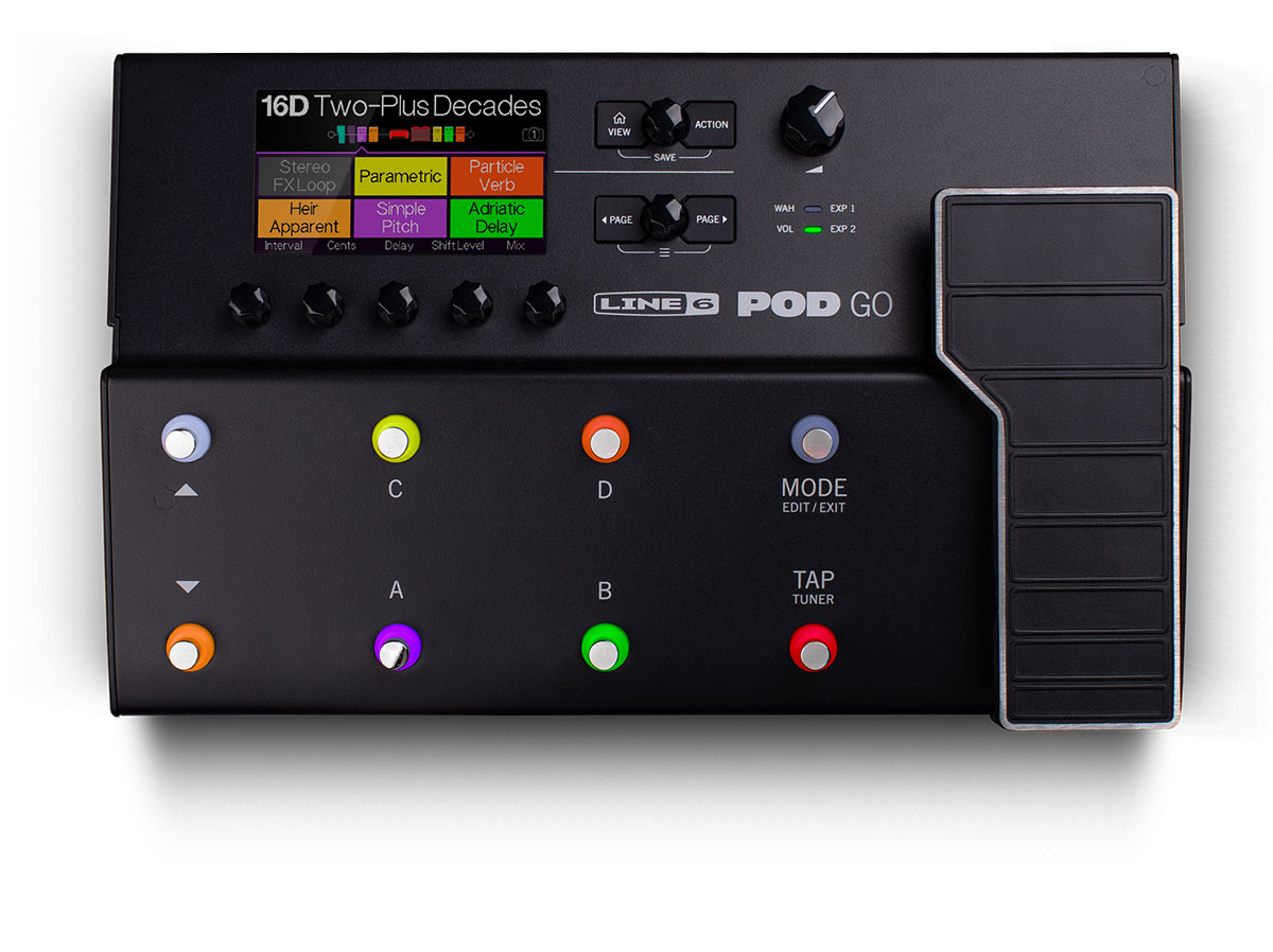 【新入荷情報】LINE6 POD Go マルチエフェクター　入荷しました！即納品出来ます！