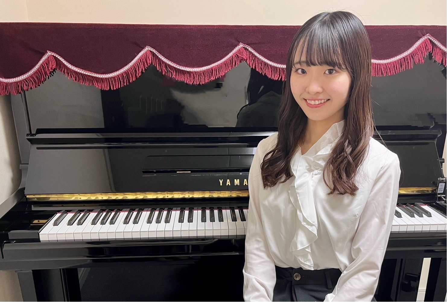 CONTENTS♪インストラクター紹介♪レッスン概要♪会員様インタビュー♪アクセス♪インストラクター紹介 【大人のための予約制ピアノ教室】インストラクター紹介　山口 沙貴 はじめまして！ピアノインストラクターの山口沙貴です。 久しぶりの方、初めての方、どんな方でも大歓迎♪　一緒に音楽をたのしみましょ […]