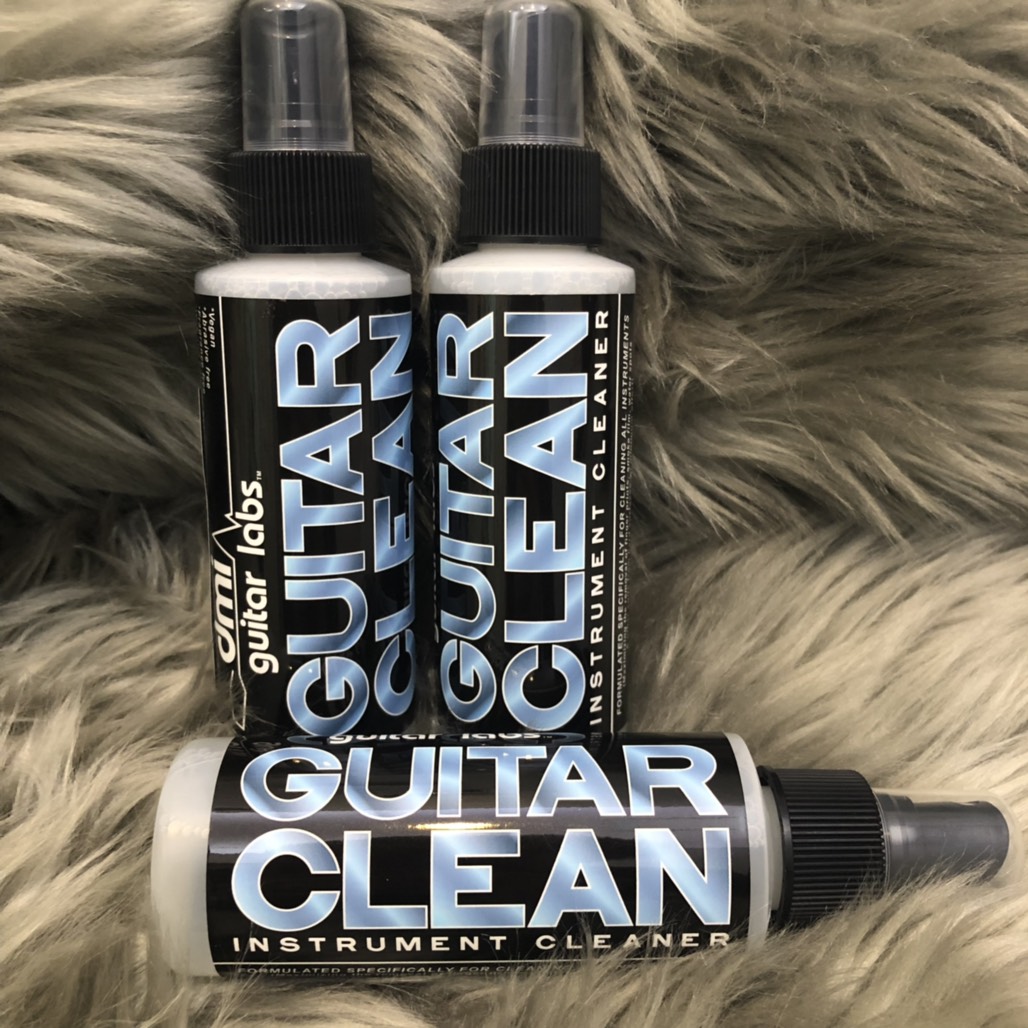 艶消し塗装、メイプル指板にも使えるポリッシュ！Guitar Cleanのご紹介！！