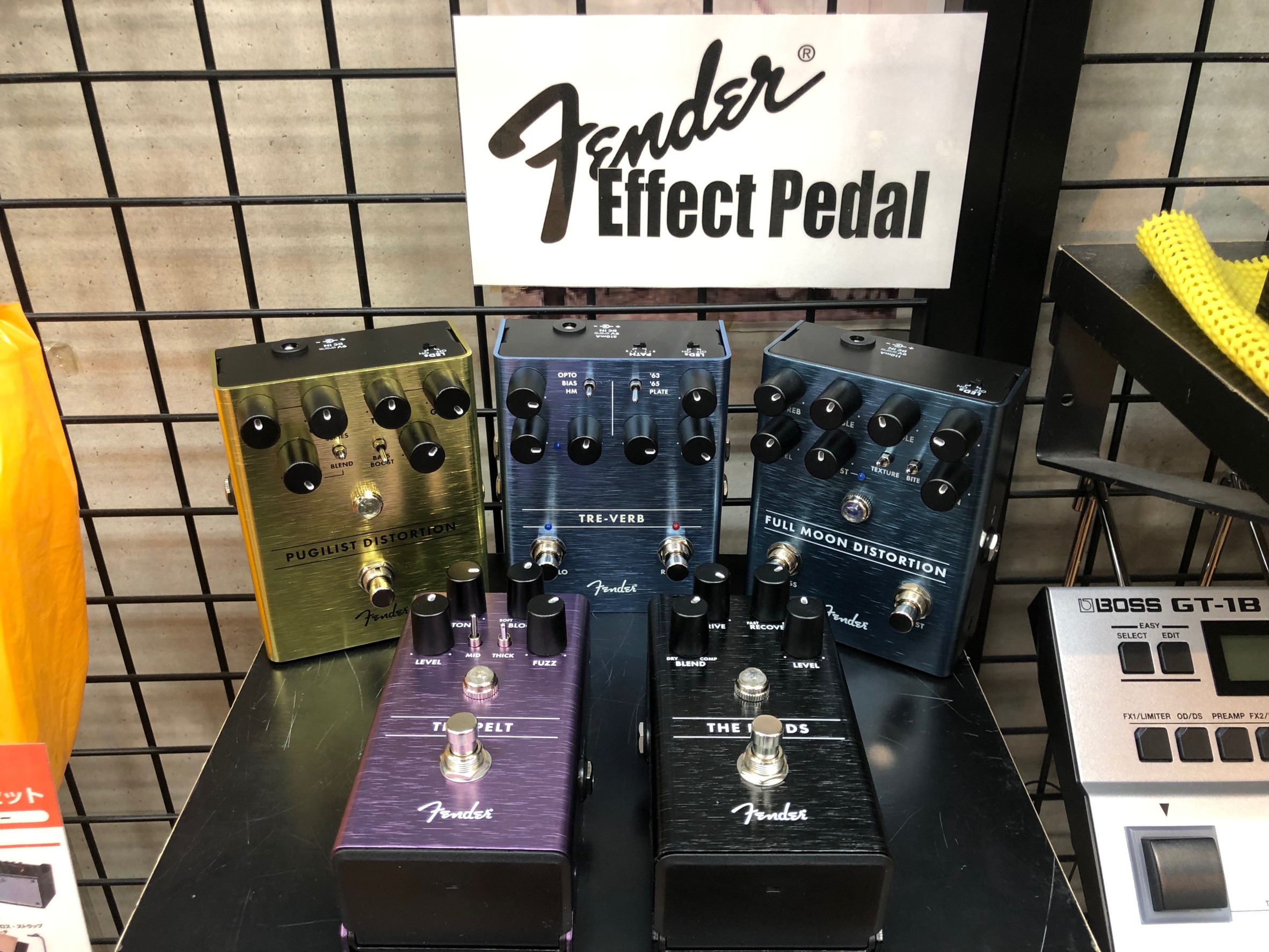 【エフェクター】Fender Effects入荷しました！