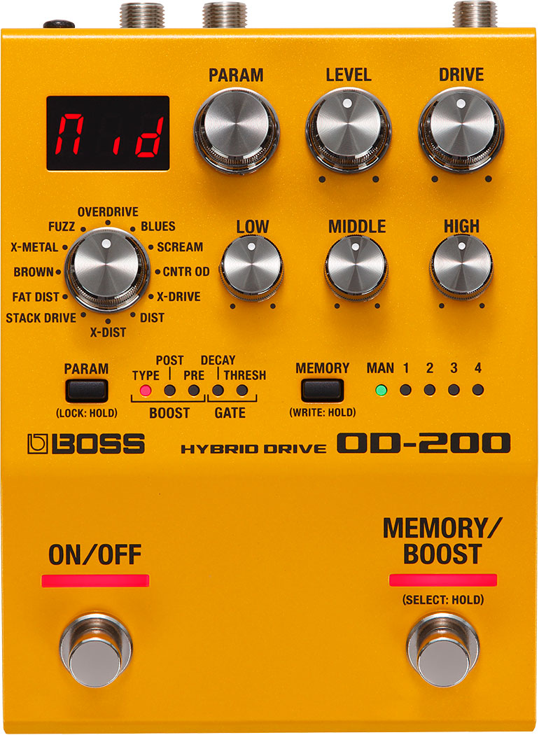 【エフェクター】BOSS/OD-200入荷しました！