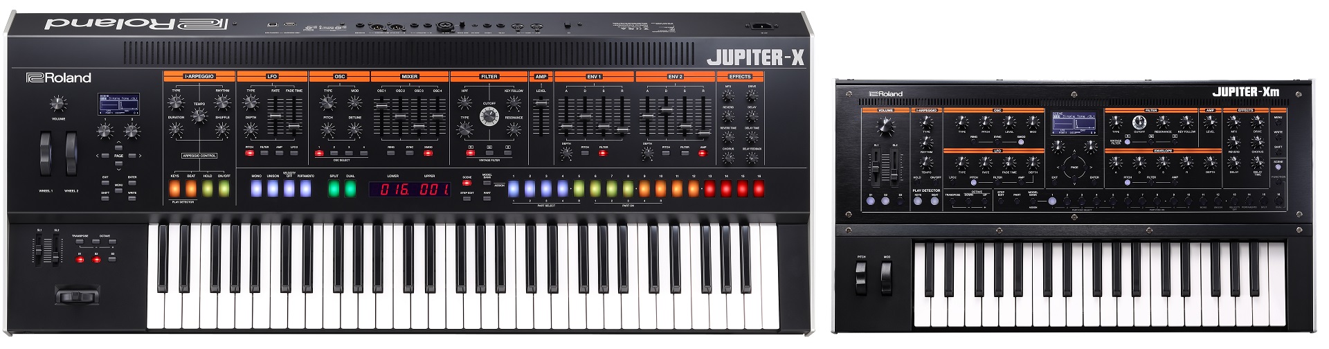 ローランド新製品情報！JUPITER-X、JUPITER-Xmでシンセを始めよう！