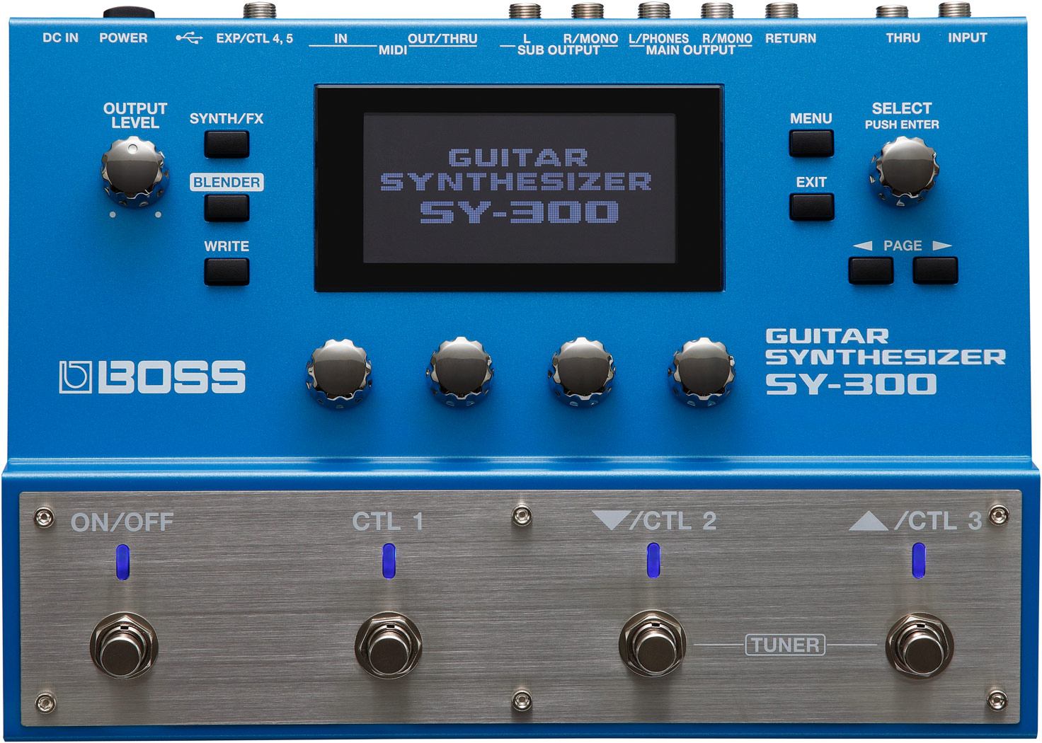 【エフェクター】話題の新機種BOSS/SY-300ご予約受付中！！