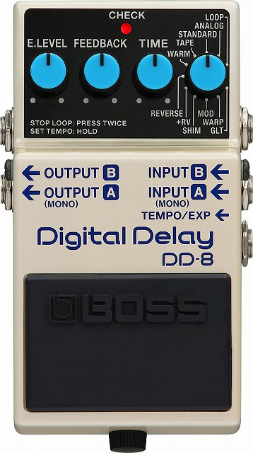 *多彩なサウンドと、かつてない表現力 【BOSS】の【DD-8】が当店にも入荷しました！ DD-8 Digital Delayは、BOSSコンパクト・ディレイ・ペダル史上最もワイドレンジで多機能なディレイ・ペダルです。]]多彩なサウンド、柔軟なディレイ・タイム、豊富なコントロール・オプションと接続端 […]