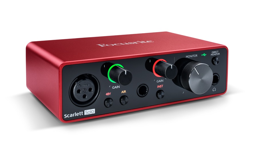【DAW・DTM】Focusrite  / Scarlett　SOLO入荷しました!!