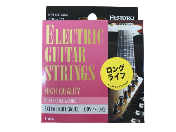 【エレキギター弦】HISTORYからコーティング弦が新発売