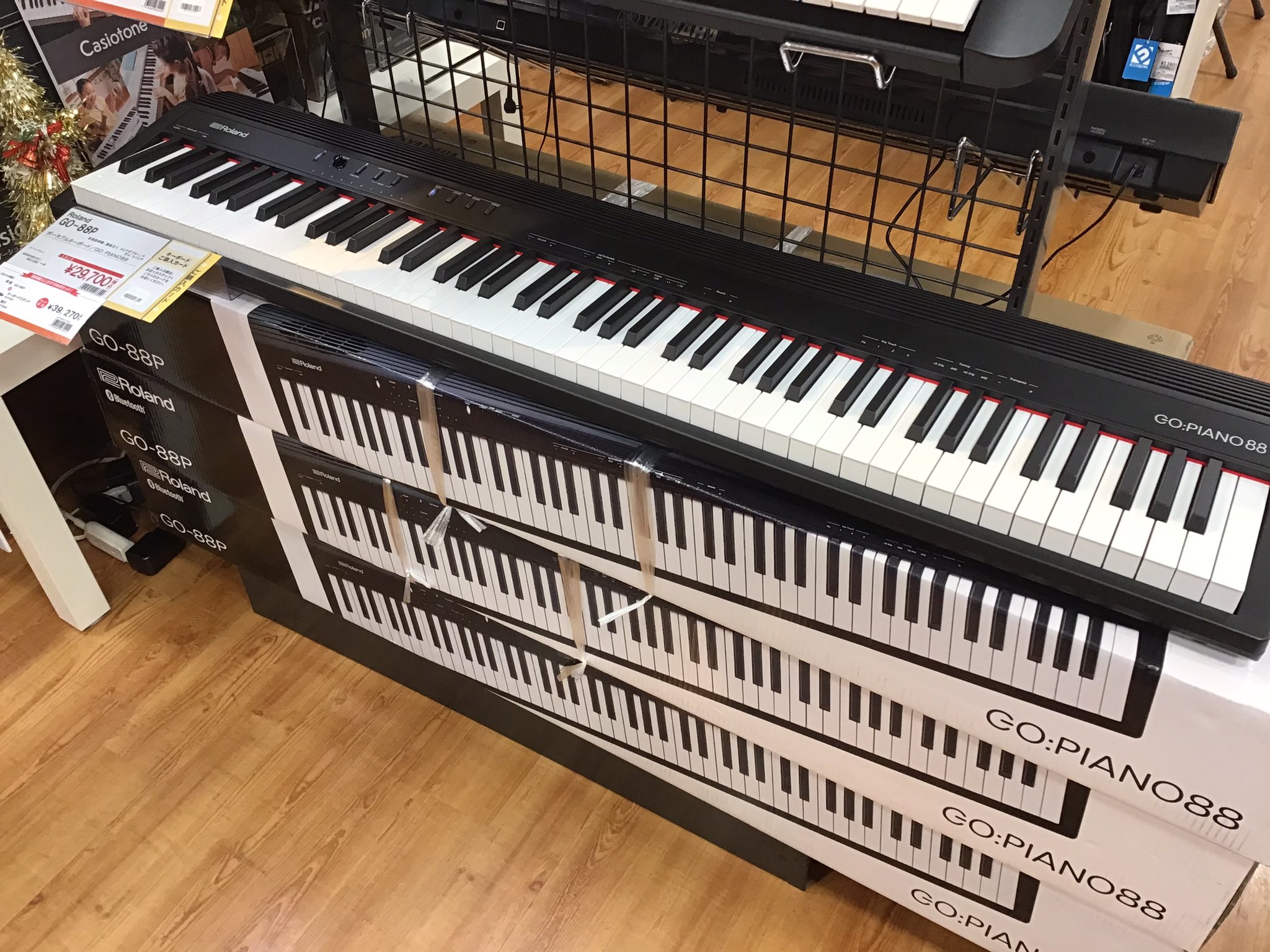 【キーボード】Roland『GO-88P』が入荷しました！！｜島村楽器 イオンモール秋田店