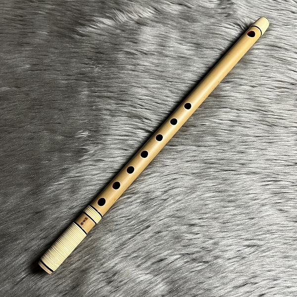 紫山 篠笛Cタイプ獅子田 籐両巻(内部赤塗)