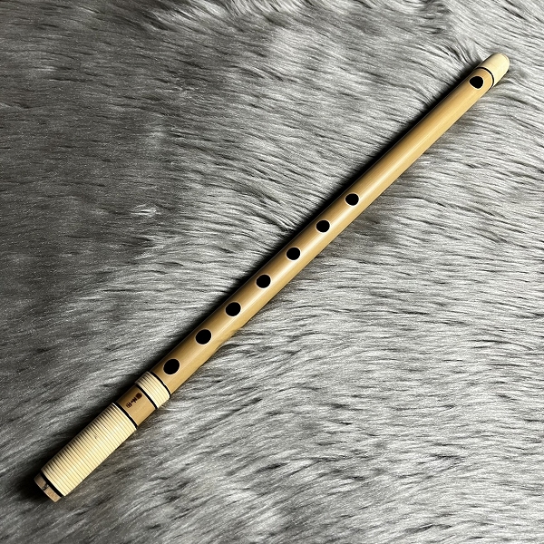 紫山 篠笛Dタイプ獅子田 籐両巻(内部黒塗)
