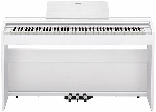 PX-2000GP(展示品現品1台限り)<br />
ピアノとして更なる進化を遂げ、そしてよりスタイリッシュに進化した新しいプリヴィアがついに登場。豊富なピアノ音色を搭載、より自然な音の広がりを表現しながらも、どんなお部屋やシーンにもマッチしやすいお洒落ですっきりとした外観を実現しました。<br />
￥107,800→84,500（税込）