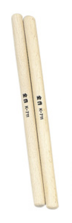 全音 和太鼓バチ(樫)K-711