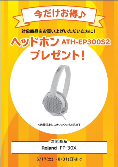 FP-30X購入特典