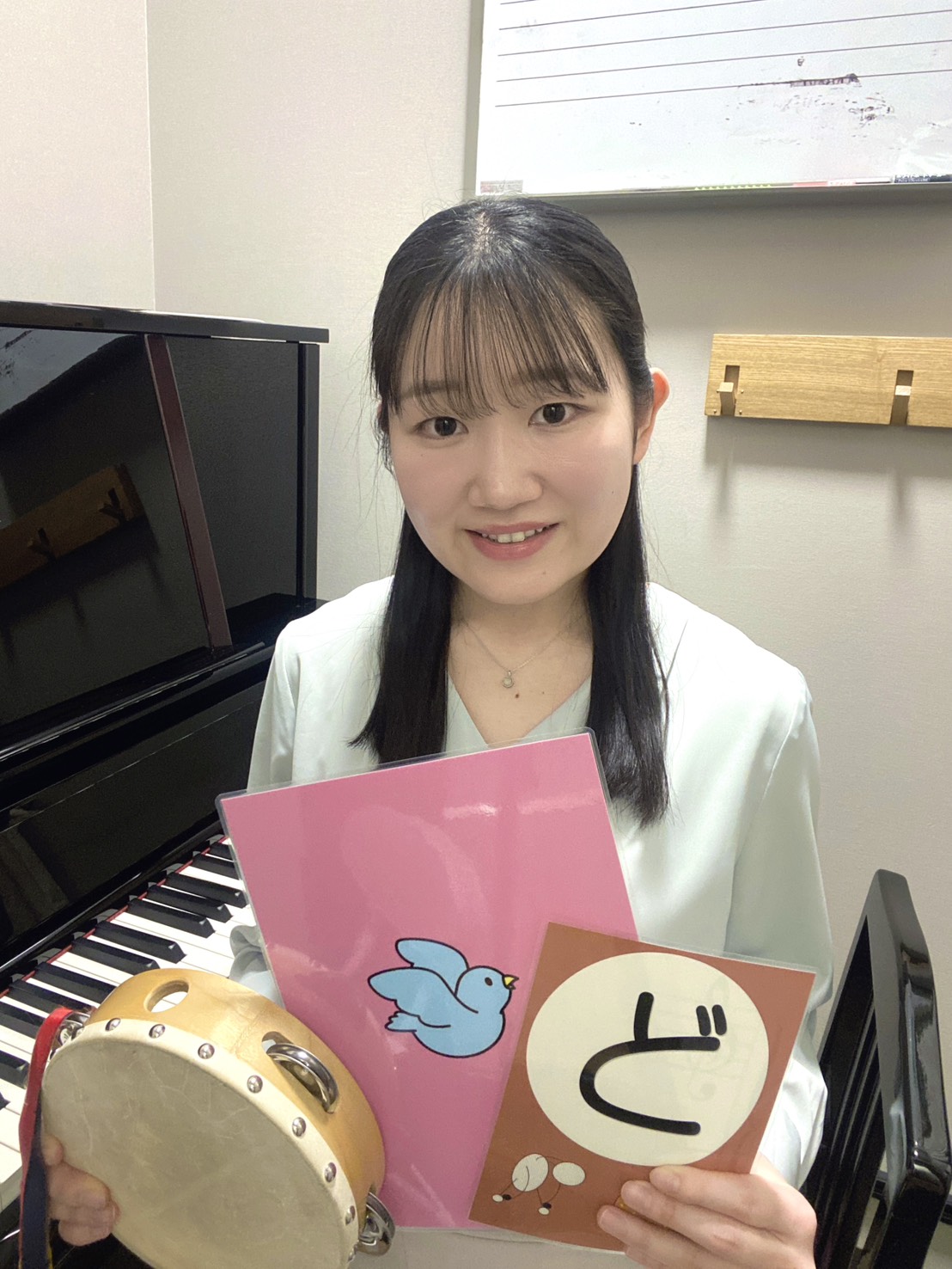 幼児の基礎音楽コース講師阿部　優花