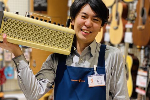 スタッフ写真 エレキギター・アンプ・DTM 飯山