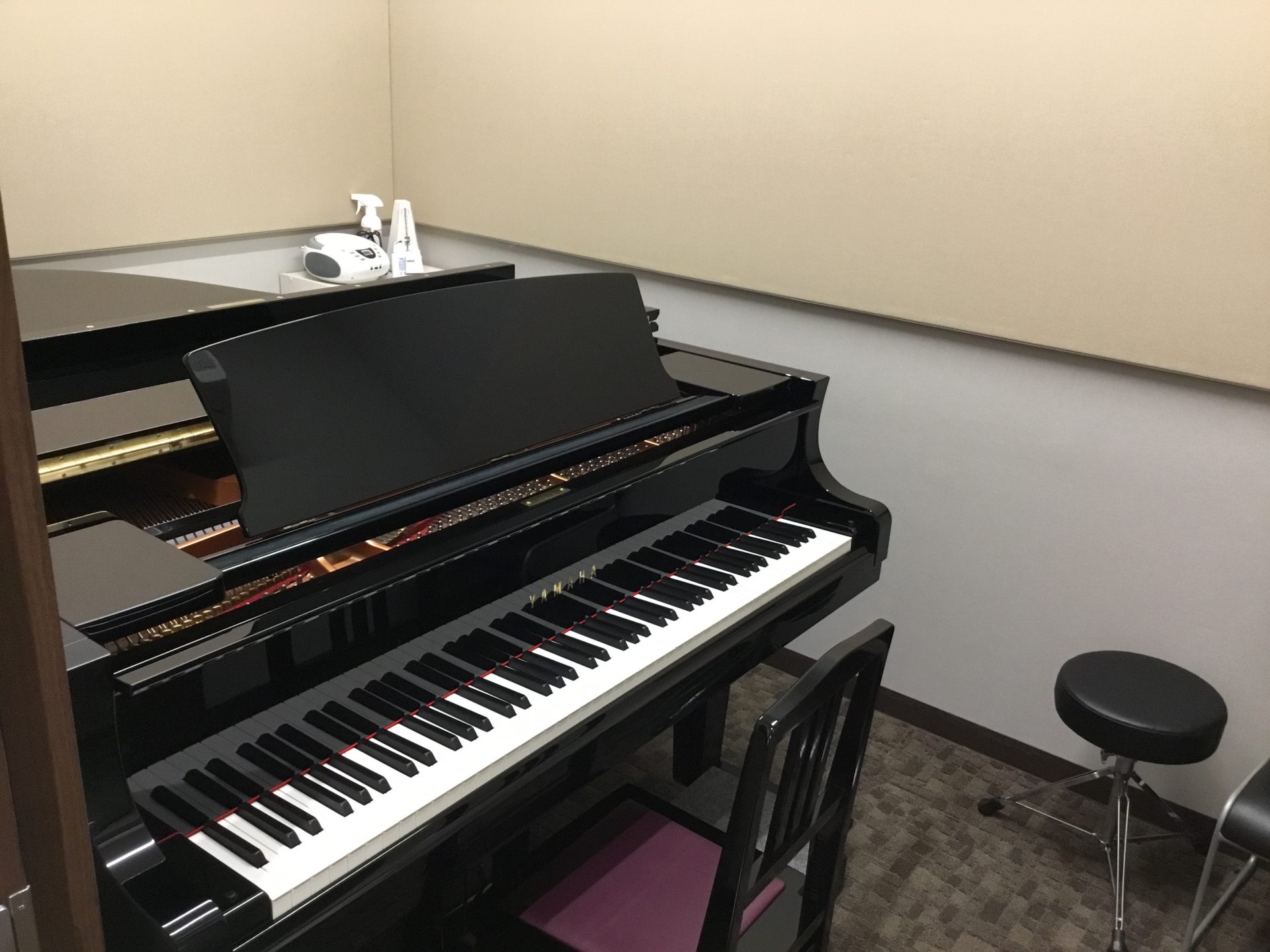 楽器や歌の練習に。楽器練習室（レンタルルーム）ご案内