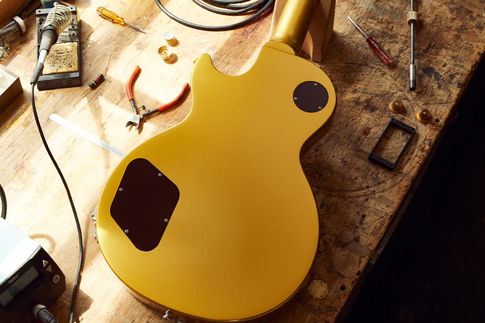 Tak.M 好き Epiphone レスポールスタイル エレキギター ゴールド