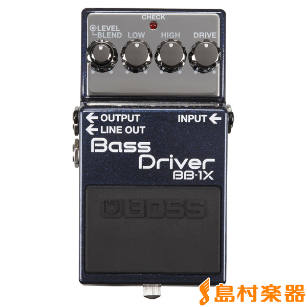 ベース用プリアンプBOSS Bass Driver BB-1X