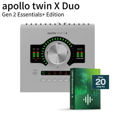 UNIVERSAL AUDIO Apollo Twin X DUO Gen2 Essentials+ Edition<br />
￥192,500円