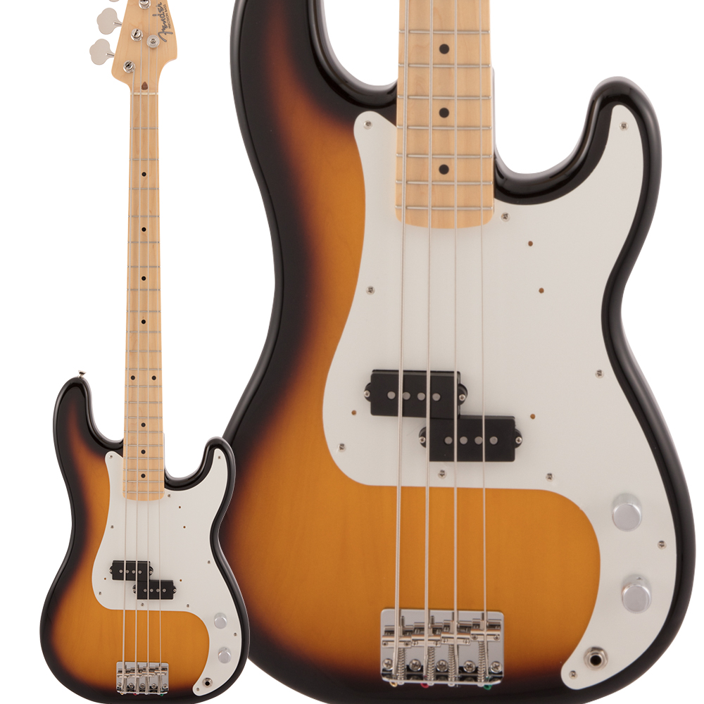 エレキベース　プレシジョンベース【展示売り切り】Made in Japan Traditional 50s Precision Bass Maple Fingerboard 2-Color Sunburst エレキベース プレシジョンベース