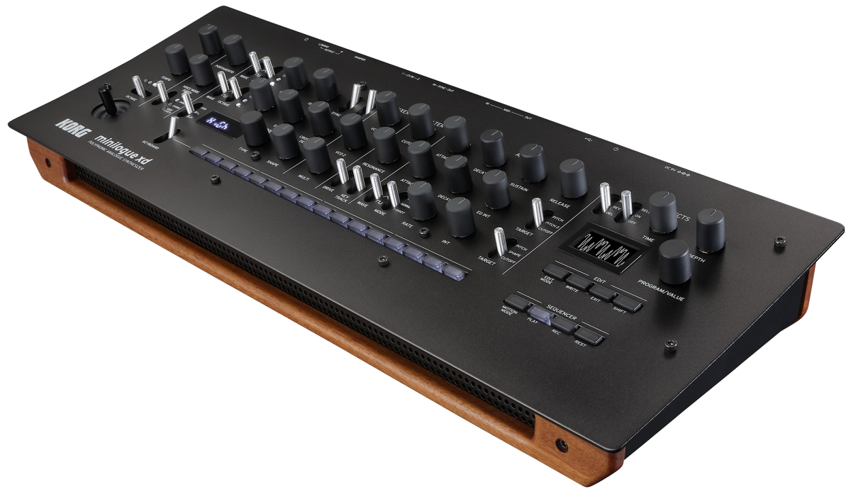 アナログシンセ感もありつつ、違う系統のサウンドもかなりオススメminilogue XD module
