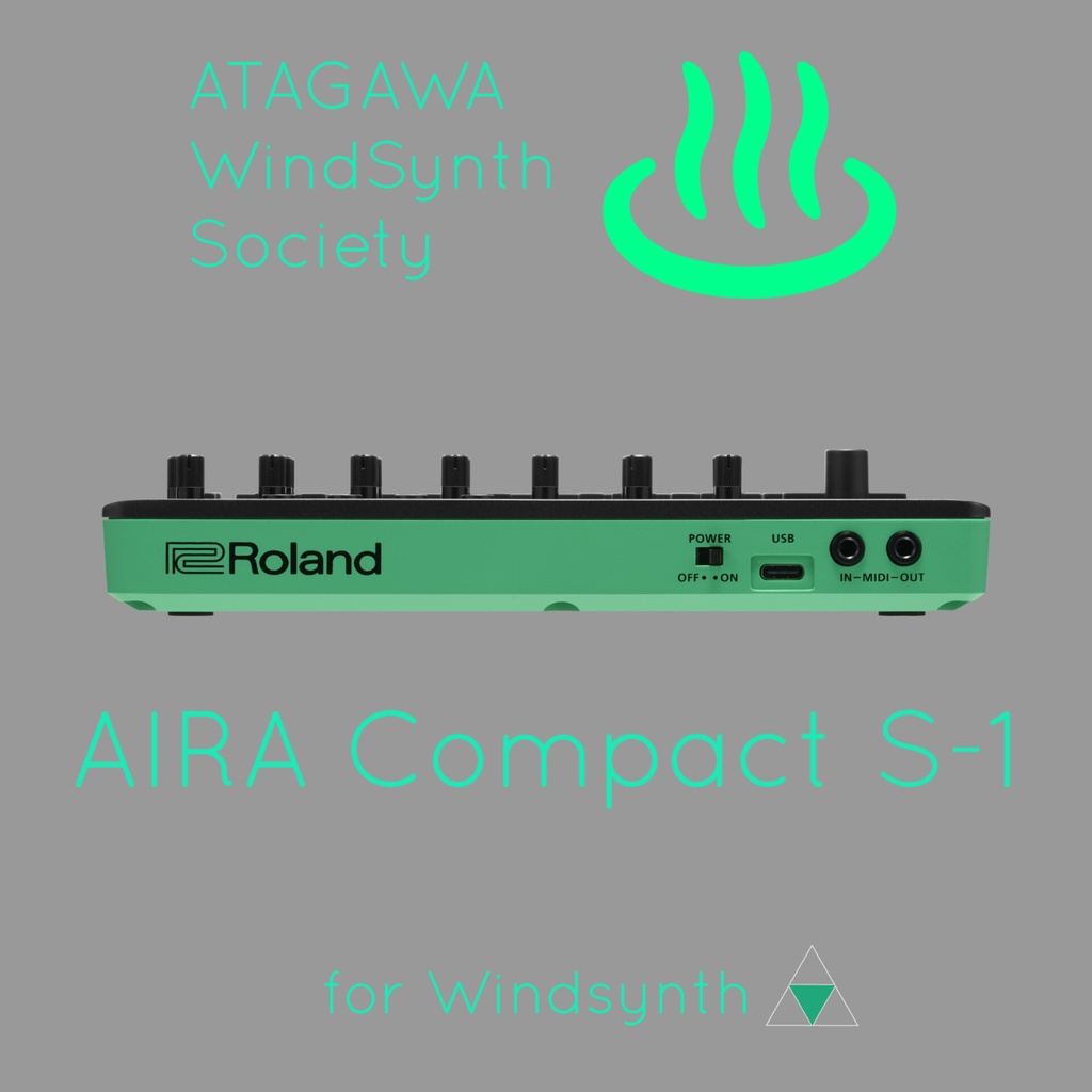 小さな緑のシンセ【カスタム音色】for Roland AIRA Compact S-1 (16音色)