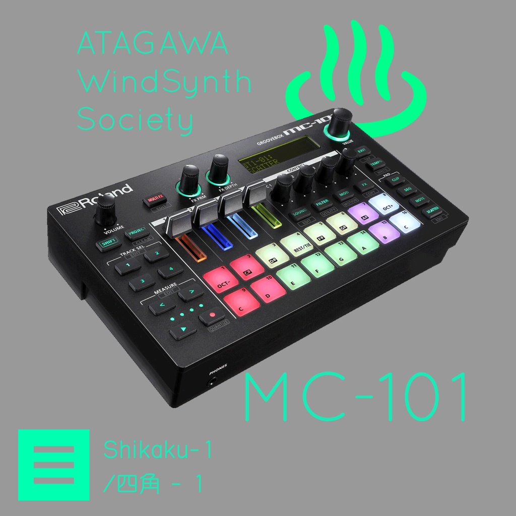 T-SQUAREサウンドを吹きたい方はこれ!【カスタム音色】Roland MC-101 Vol.1(16音色)
